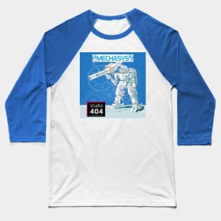 Studio 404 Games - Mechasys Blueprint Baseball T-Shirt